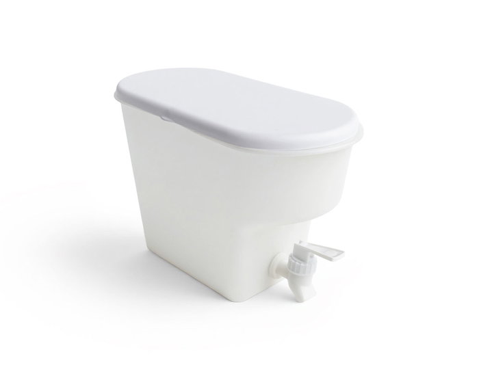 Inde Dispensador de Agua Frigo, 3.5 Litros, Plástico, 25x11x18 cm (12 Unidades)