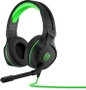 HP Pavilion Gaming 400 Auriculares con Micrófono Negro/Verde