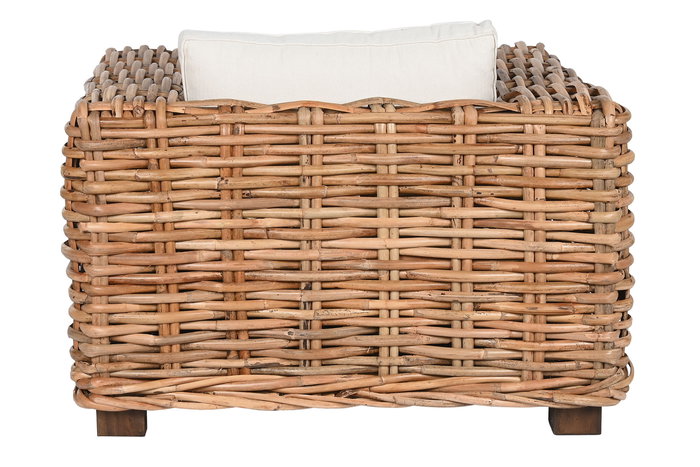 DKD Home Decor Indonesia 1c24 Sofá Natural Crudo Ratán 220 x 98 x 64 cm Set de 4 con Cojines DKD Home Decor Indonesia 1c24 Sofá Natural Crudo Ratán 220 x 98 x 64 cm Set de 4 con Cojines