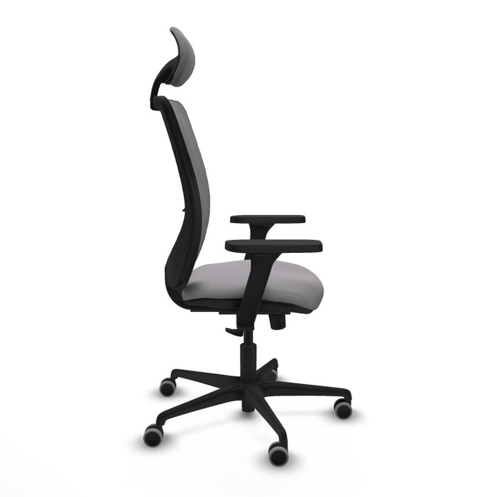 PIQUERAS Y CRESPO Silla de oficina Zulema Gris con mecanismo Sincro PIQUERAS Y CRESPO Silla de oficina Zulema Gris con mecanismo Sincro