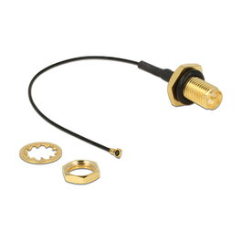 DeLOCK 12464 Cable de antena coaxial RP-SMA a MHF IV/HSC MXHP32
