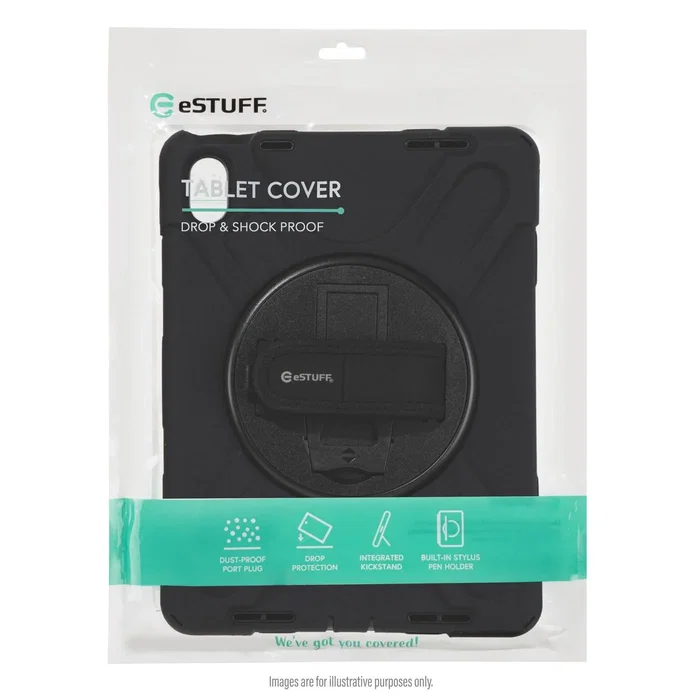 eSTUFF Funda CHICAGO Full Body Defender para Samsung Galaxy Tab Active3/Active5, Negro eSTUFF Funda CHICAGO Full Body Defender para Samsung Galaxy Tab Active3/Active5, Negro