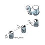 Siemens 3SE5232-0LK50 Interruptor de Posición de 6 A con Palanca Metálica y Rodillo de Plástico IP65