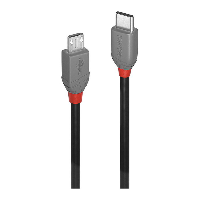 Lindy Cable USB 2.0 Type C a Micro-B Anthra Line 0,5 m