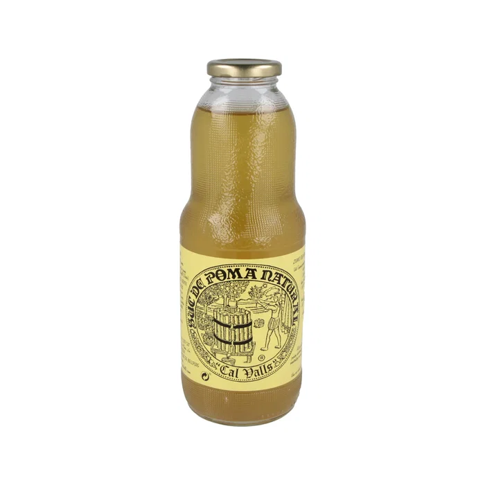 Zumo de manzana natural Cal Valls 1L Zumo de manzana natural Cal Valls 1L