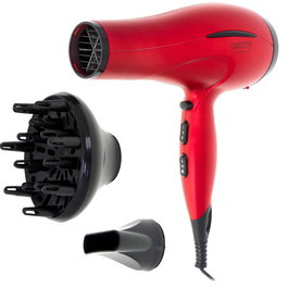 ADLER Secador de Pelo Profesional 2400W con Difusor y Concentrador para Cabello