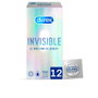 Durex Invisible Preservativos Extra Sensitivos, 12 unidades