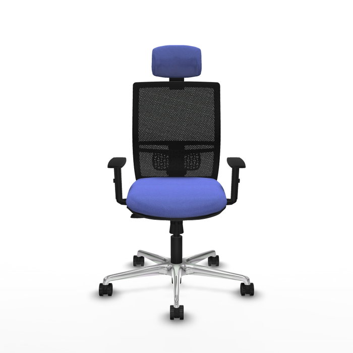 PIQUERAS Y CRESPO Silla de oficina Yunquera Azul claro y Negro PIQUERAS Y CRESPO Silla de oficina Yunquera Azul claro y Negro