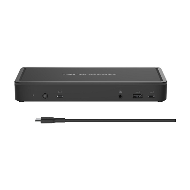 Belkin INC003VFBK Estación de acoplamiento USB-C de 14 puertos con triple pantalla