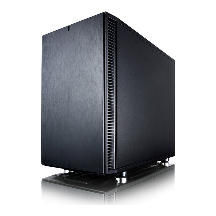 Fractal Design Define Nano S PC Torre Mini ITX con Ventana de Acrílico y Aislamiento Acústico - Negro, Factor de forma ITX, Ventiladores Incluidos