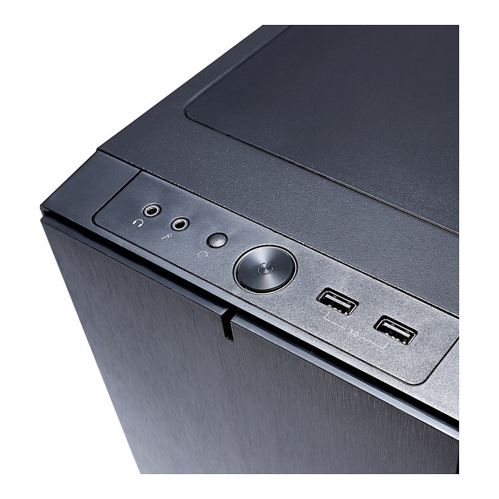 Fractal Design Define Nano S PC Torre Mini ITX con Ventana de Acrílico y Aislamiento Acústico - Negro, Factor de forma ITX, Ventiladores Incluidos