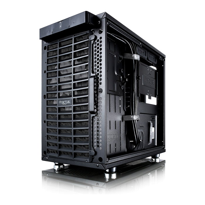 Fractal Design Define Nano S PC Torre Mini ITX con Ventana de Acrílico y Aislamiento Acústico - Negro, Factor de forma ITX, Ventiladores Incluidos