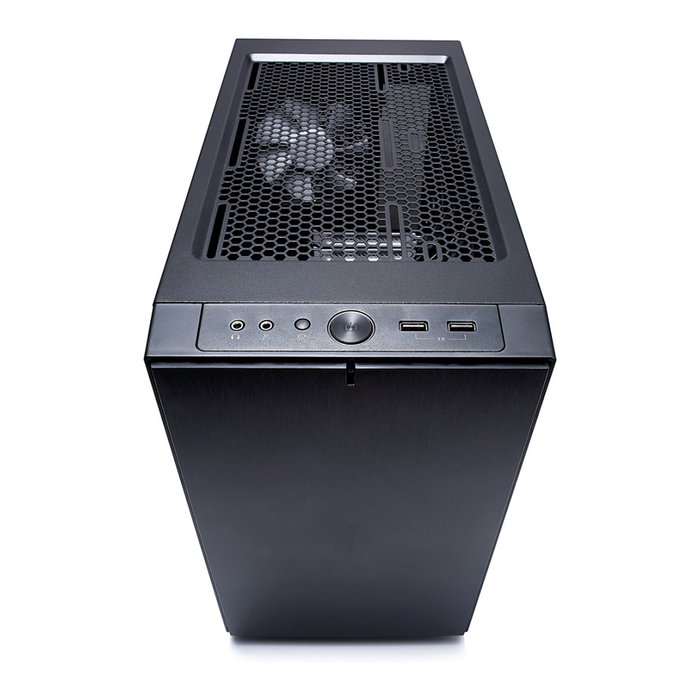 Fractal Design Define Nano S PC Torre Mini ITX con Ventana de Acrílico y Aislamiento Acústico - Negro, Factor de forma ITX, Ventiladores Incluidos
