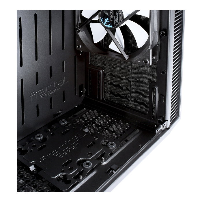 Fractal Design Define Nano S PC Torre Mini ITX con Ventana de Acrílico y Aislamiento Acústico - Negro, Factor de forma ITX, Ventiladores Incluidos