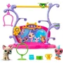 Bandai Littlest Pet Shop Pets Got Talent Playset Set de Juego con 2 Animales Decoración Accesorios BF00558