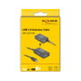 DeLOCK Alargador USB 2.0 Activo 10 m con Concentrador de 4 Puertos