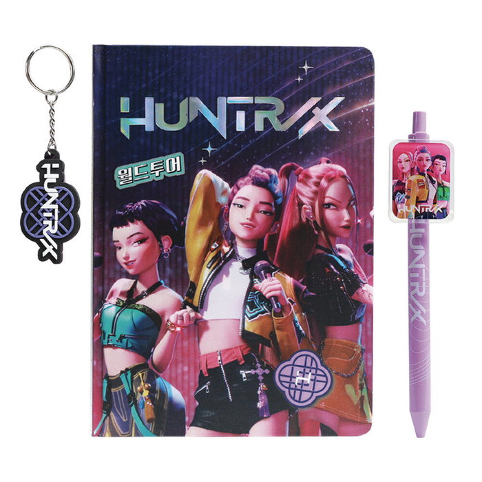 Blue Sky Studios Set de Regalo KPop Demon Hunters con Cuaderno, Bolígrafo y Llavero Blue Sky Studios Set de Regalo KPop Demon Hunters con Cuaderno, Bolígrafo y Llavero