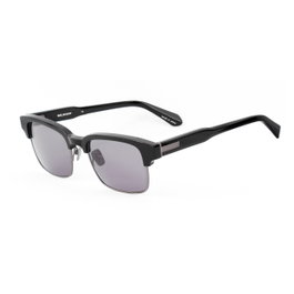 Belstaff RAMPLING-S104 Gafas de sol para mujer con montura negra y cristal gris