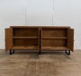 DKD Home Decor Buffet de Teca y MDF Marrón 180x40x85