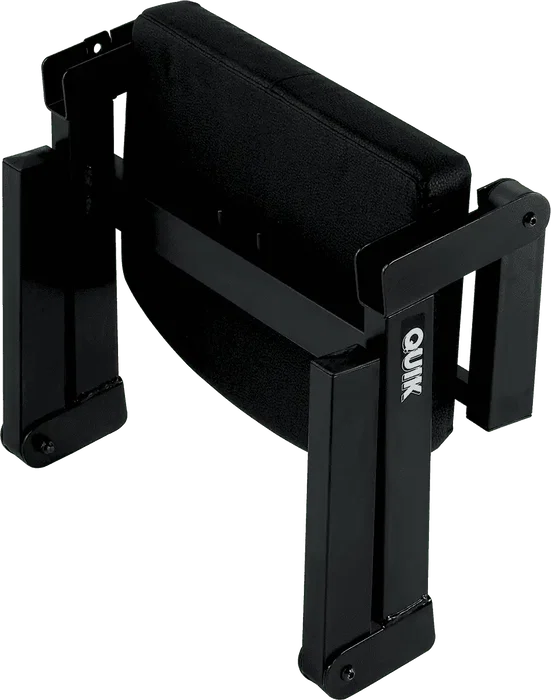 QUIKLOK Sillín Universal Plegable de Acero, Altura Ajustable 7 Posiciones, Funda Imitación Cuero QUIKLOK Sillín Universal Plegable de Acero, Altura Ajustable 7 Posiciones, Funda Imitación Cuero