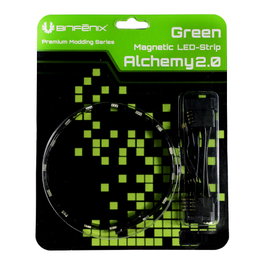 BitFenix Alchemy 2.0 Magnetic LED-Strip 12cm, 6 LEDs, verde