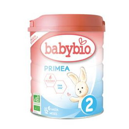 BABYBIO Primea 2 Leche de Vaca de Continuación (6-12 meses) 800g