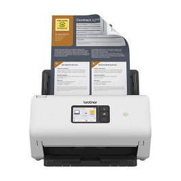 Brother ADS-4550W Escáner de Sobremesa WiFi 70ppm Alimentador Automático 60 Hojas Doble Cara