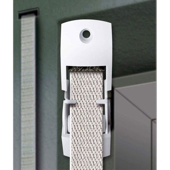 Schellenberg 15681 Guía Cinta Duo Plus Mini Rodillos y Burlete para Cintas de 14mm