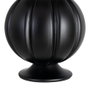 Lámpara Mesa Negro Tejido-Madera 24 X 24 X 47,50 cm