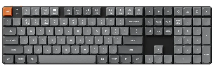 Keychron K5 Max Teclado Mecánico Full Size QWERTY Español, Interruptores Marrones Hot-Swap, Negro Keychron K5 Max Teclado Mecánico Full Size QWERTY Español, Interruptores Marrones Hot-Swap, Negro