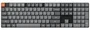 Keychron K5 Max Teclado Mecánico Full Size QWERTY Español, Interruptores Marrones Hot-Swap, Negro