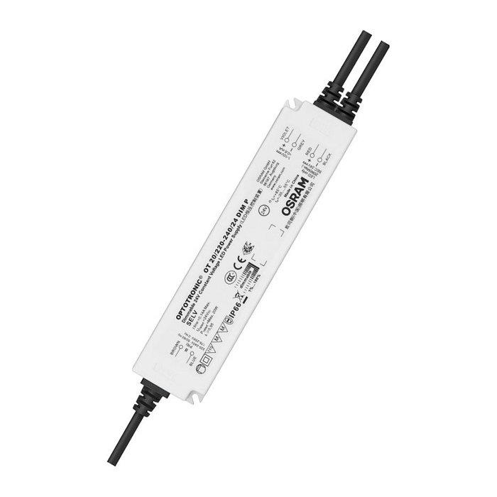 OSRAM OT 20/220…240/24 DIM P Fuente de Alimentación 24V 20W IP67 Dimmable OSRAM OT 20/220…240/24 DIM P Fuente de Alimentación 24V 20W IP67 Dimmable