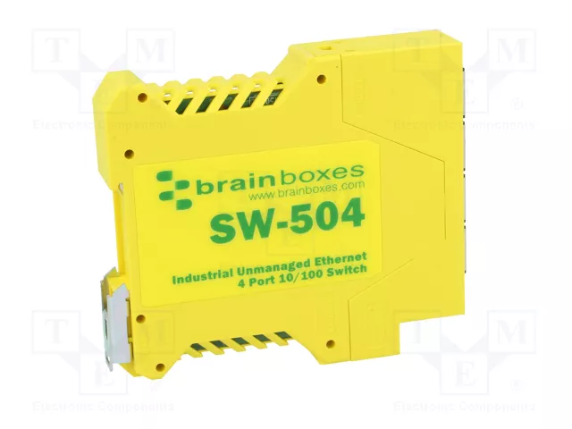BRAINBOXES SW-504 Switch Ethernet No Administrado de Redes Industriales BRAINBOXES SW-504 Switch Ethernet No Administrado de Redes Industriales