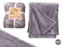 GIFTDECOR Manta Sedalina Gris Claro 180x220cm
