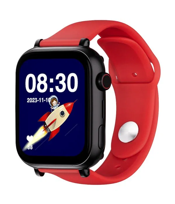 Savefamily Save Family Plus Smartwatch con GPS y llamadas, negro con correa roja Savefamily Save Family Plus Smartwatch con GPS y llamadas, negro con correa roja