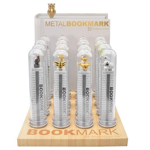 Metalmorphose Marcalibros Metálicos 3D Expositor 16 Ud Surtidos 70023401