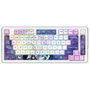 Redragon K681ACG-RGB-PRO Cyrus Teclado Mecánico Inalámbrico RGB 81 Teclas Diseño Púrpura Distribución Polaca