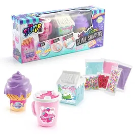 Canal Toys SSC 191 Kit creativo para crear 3 slimes perfumados, 5 aromas para coleccionar