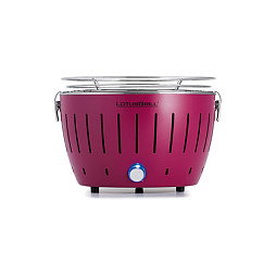 LotusGrill G280 U Lilac Parrilla de Carbón Portátil LotusGrill G280 U Lilac Parrilla de Carbón Portátil