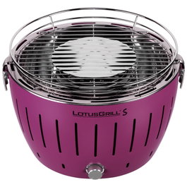 LotusGrill G280 U Lilac Parrilla de Carbón Portátil