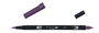 Tombow ABT-679 Rotulador Doble Punta Pincel Dual Brush Color Dark Plum Violeta