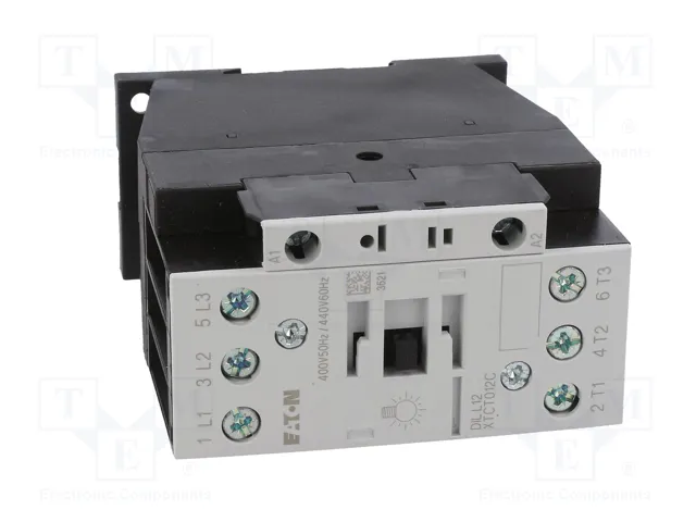 EATON ELECTRIC Contactor DILL12 3-polar 12A 400VAC