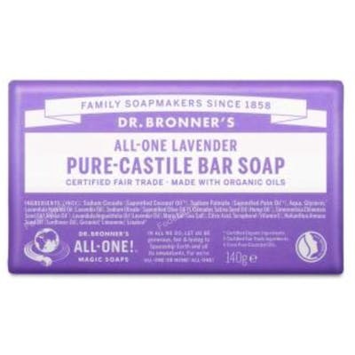 Dr. Bronner's Jabón en Pastilla Lavanda