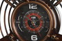 DKD Home Decor Reloj de Pared Hélice Cobrizo