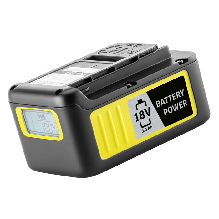 Kärcher Battery Power 18/50 Batería de 18 V 5 Ah con pantalla LCD Kärcher Battery Power 18/50 Batería de 18 V 5 Ah con pantalla LCD