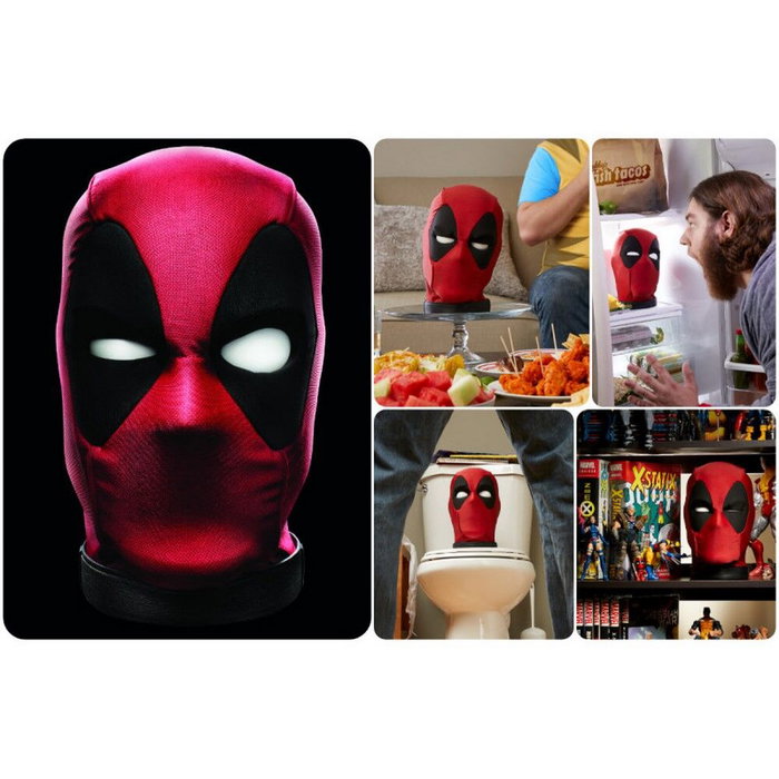 Hasbro Réplica de Cabeza Animatrónica Deadpool Marvel Legends Hasbro Réplica de Cabeza Animatrónica Deadpool Marvel Legends