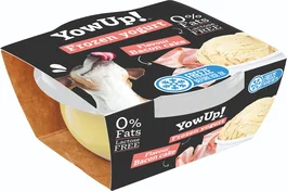 Yow Up! Yogur Helado para Perros, Sabor Bacon Cake, Salmón Tartar y Pollo Manzana - 12 Unidades de 110g