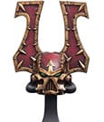 Warhammer 40,000 Réplica 1/4 Khorne Berzerker Helm 20 cm
