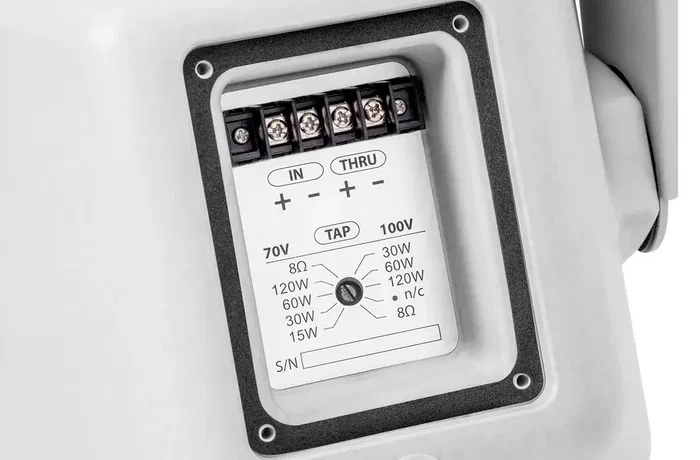 JBLPRO AWC62 Altavoz Coaxial Compacto Todo Clima 2 Vías 6.5" Woofer Alta Resistencia Exterior