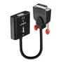 LINDY 38189 Adaptador DVI-D Macho a VGA Hembra Negro